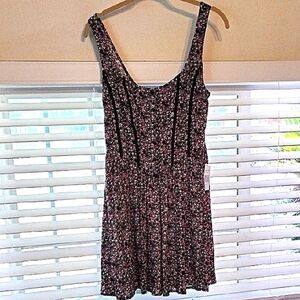 B. Smart Junior Floral Black and Pink Women's Dress, Size: 7, NWT